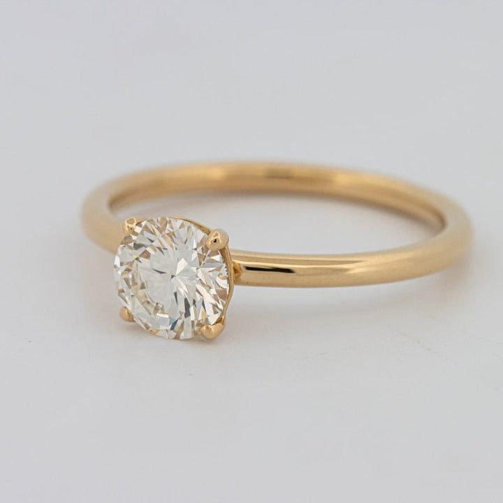 0.85 CT Round "Simplicity" Solitaire - ZIZOV DIAMONDS