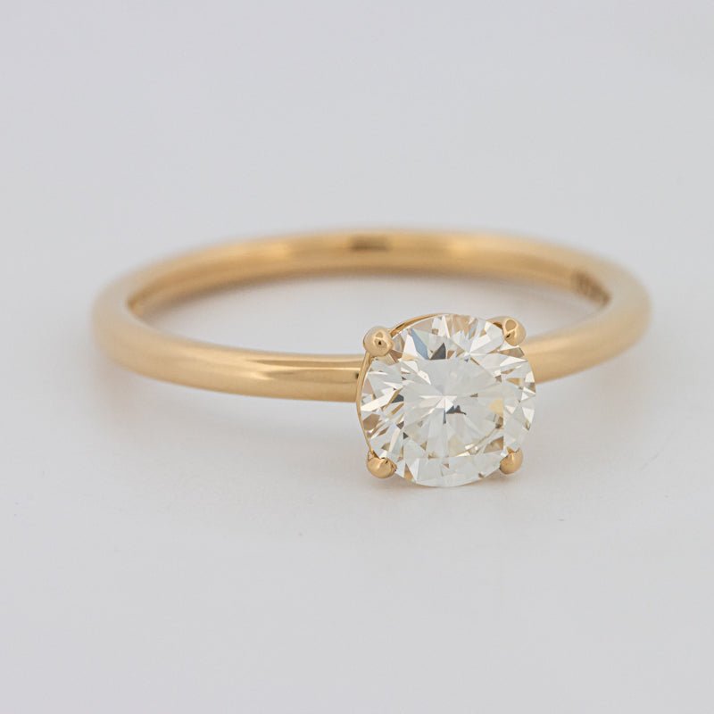 0.85 CT Round "Simplicity" Solitaire - ZIZOV DIAMONDS