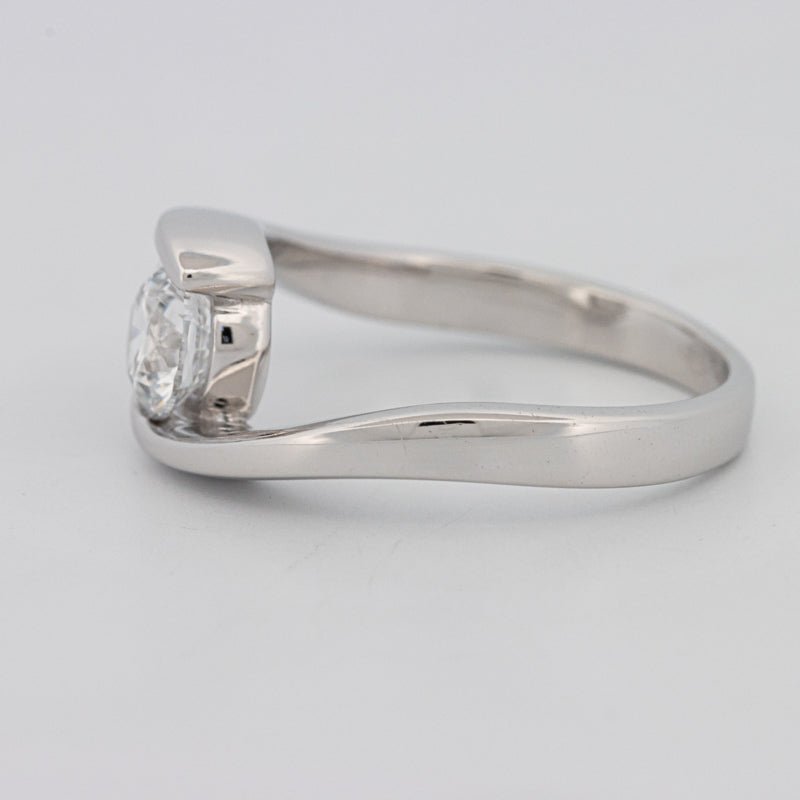 0.85 CT "Single Twist" Ring (LG) - ZIZOV DIAMONDS