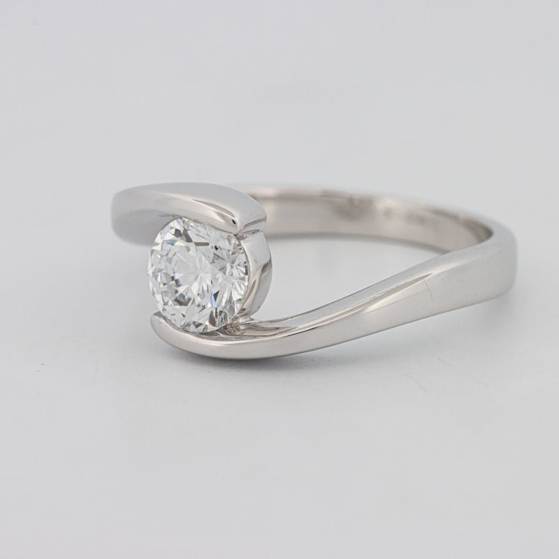 0.85 CT "Single Twist" Ring (LG) - ZIZOV DIAMONDS