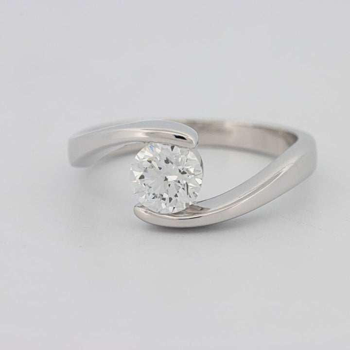 0.85 CT "Single Twist" Ring (LG) - ZIZOV DIAMONDS