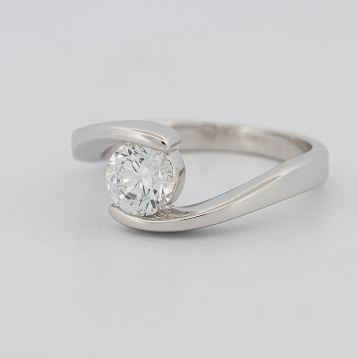 0.85 CT "Single Twist" Ring (LG) - ZIZOV DIAMONDS