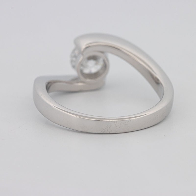 0.85 CT "Single Twist" Ring (LG) - ZIZOV DIAMONDS
