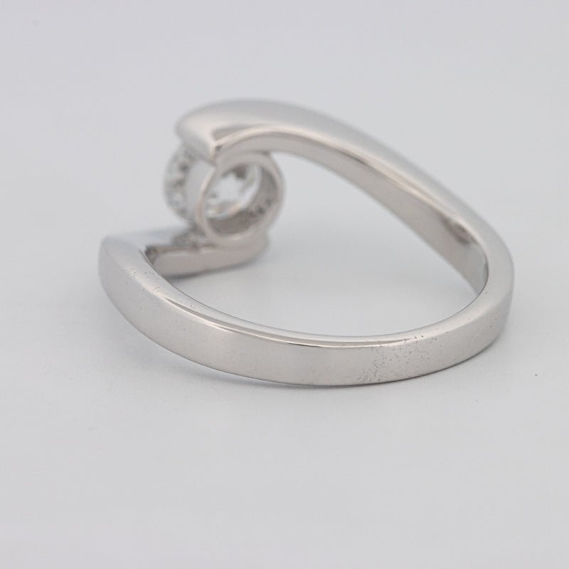 0.85 CT "Single Twist" Ring (LG) - ZIZOV DIAMONDS