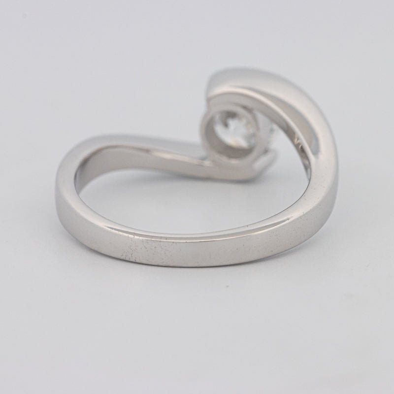 0.85 CT "Single Twist" Ring (LG) - ZIZOV DIAMONDS