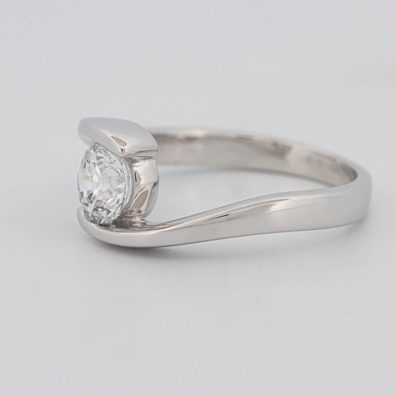 0.85 CT "Single Twist" Ring (LG) - ZIZOV DIAMONDS