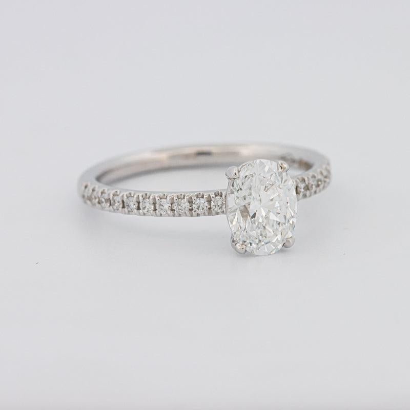 1 CT Classic Oval Cut Solitaire - ZIZOV DIAMONDS