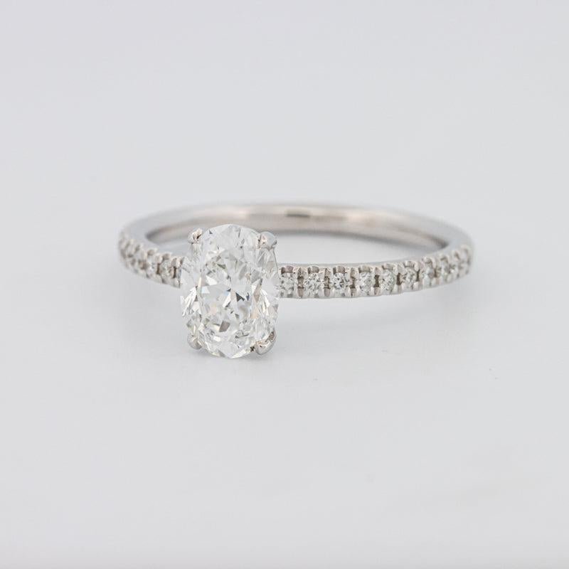 1 CT Classic Oval Cut Solitaire - ZIZOV DIAMONDS