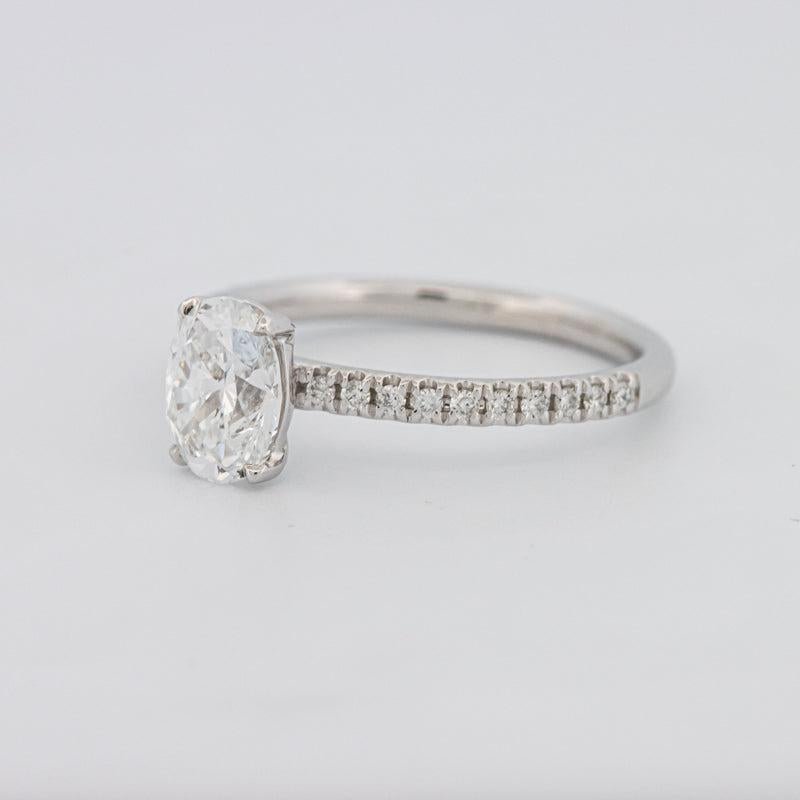 1 CT Classic Oval Cut Solitaire - ZIZOV DIAMONDS