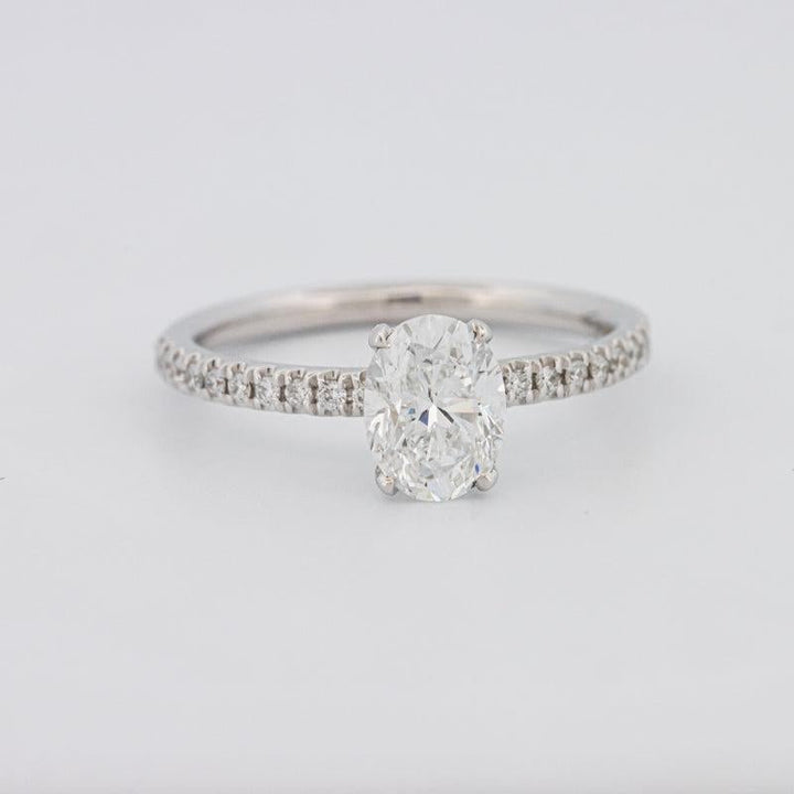 1 CT Classic Oval Cut Solitaire - ZIZOV DIAMONDS