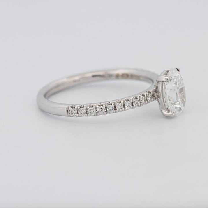 1 CT Classic Oval Cut Solitaire - ZIZOV DIAMONDS