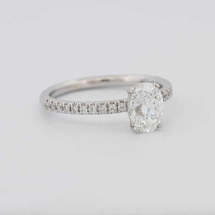 1 CT Classic Oval Cut Solitaire - ZIZOV DIAMONDS