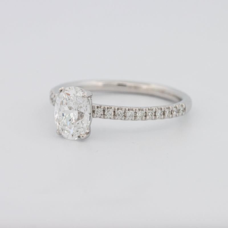 1 CT Classic Oval Cut Solitaire - ZIZOV DIAMONDS