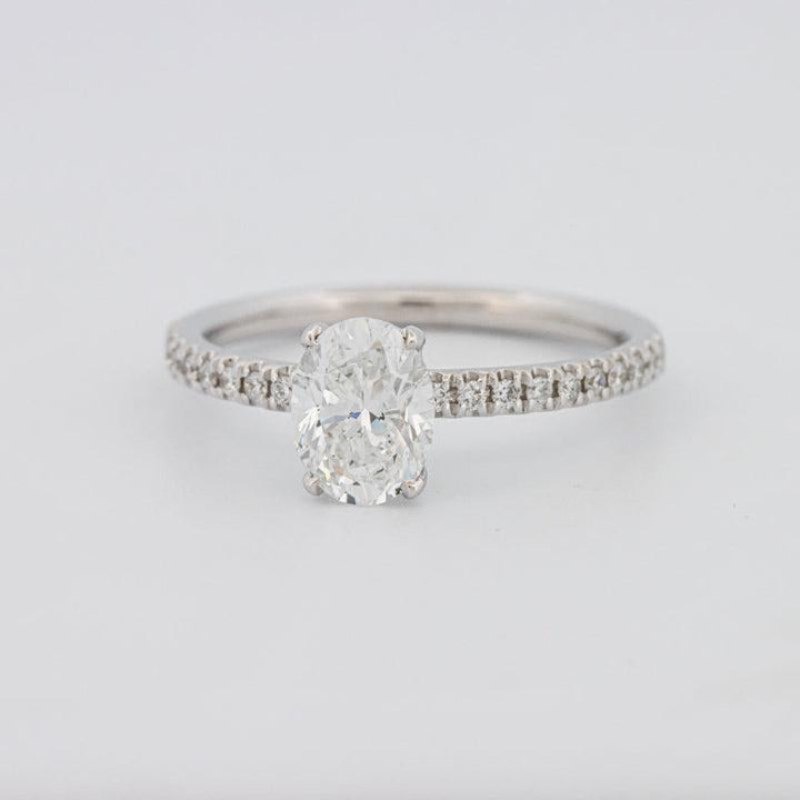 1 CT Classic Oval Cut Solitaire - ZIZOV DIAMONDS