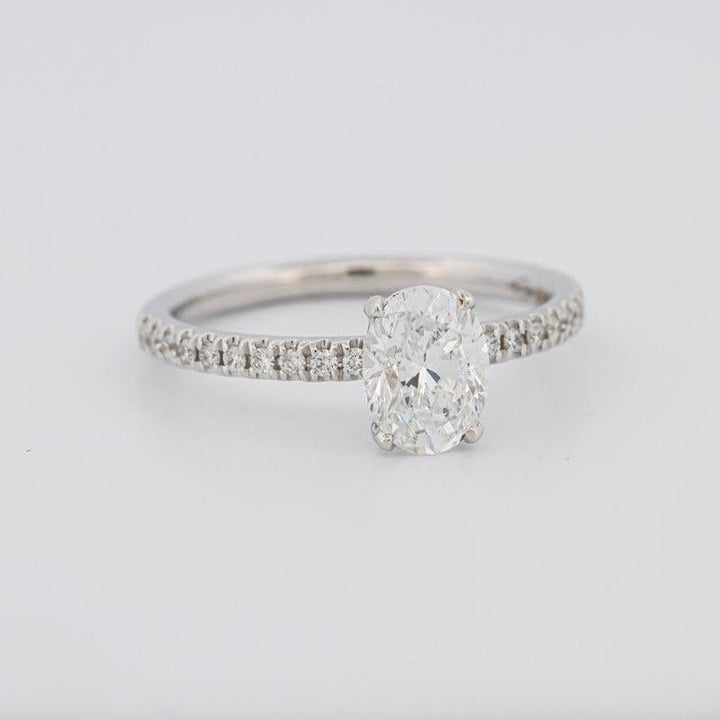 1 CT Classic Oval Cut Solitaire - ZIZOV DIAMONDS