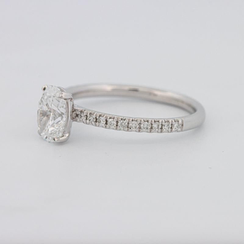 1 CT Classic Oval Cut Solitaire - ZIZOV DIAMONDS