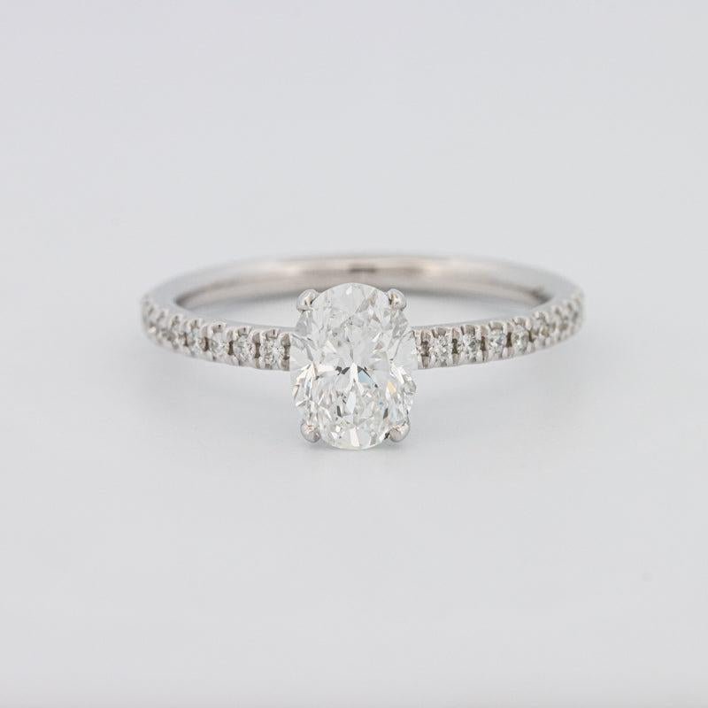 1 CT Classic Oval Cut Solitaire - ZIZOV DIAMONDS