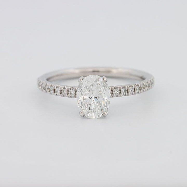 1 CT Classic Oval Cut Solitaire - ZIZOV DIAMONDS