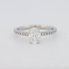 1 CT Classic Oval Cut Solitaire - ZIZOV DIAMONDS