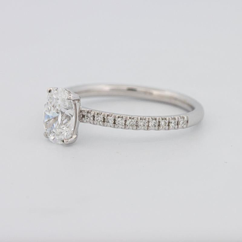 1 CT Classic Oval Cut Solitaire - ZIZOV DIAMONDS
