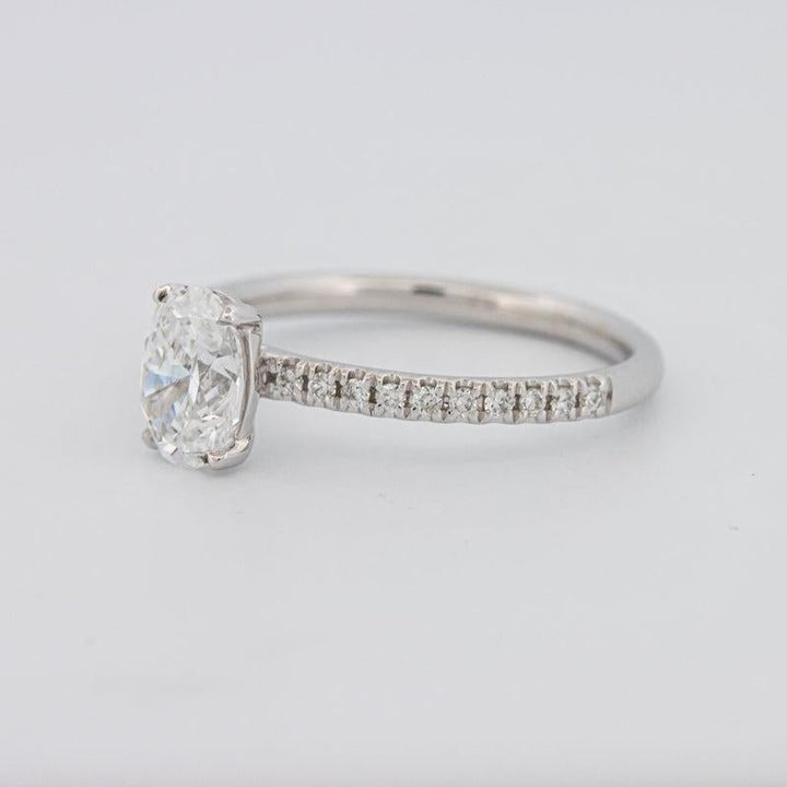 1 CT Classic Oval Cut Solitaire - ZIZOV DIAMONDS