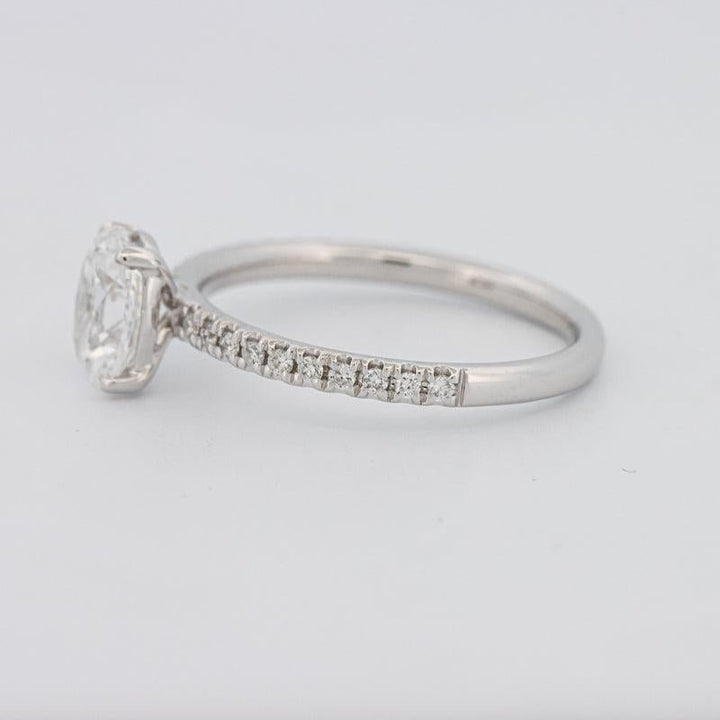 1 CT Classic Oval Cut Solitaire - ZIZOV DIAMONDS