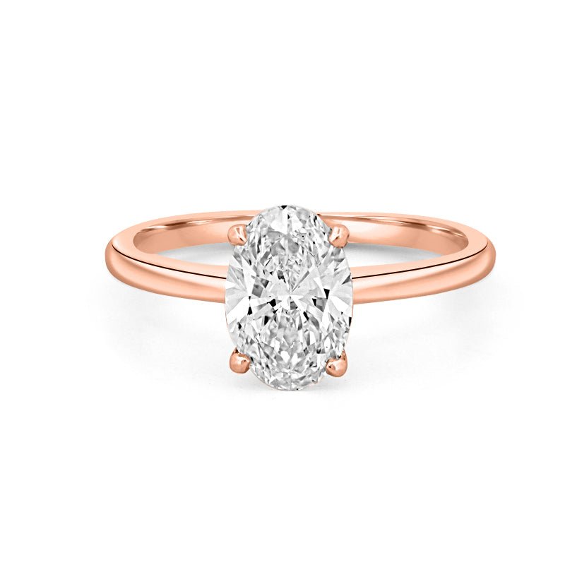 1 CT Classic Oval Cut Solitaire (LG) - ZIZOV DIAMONDS