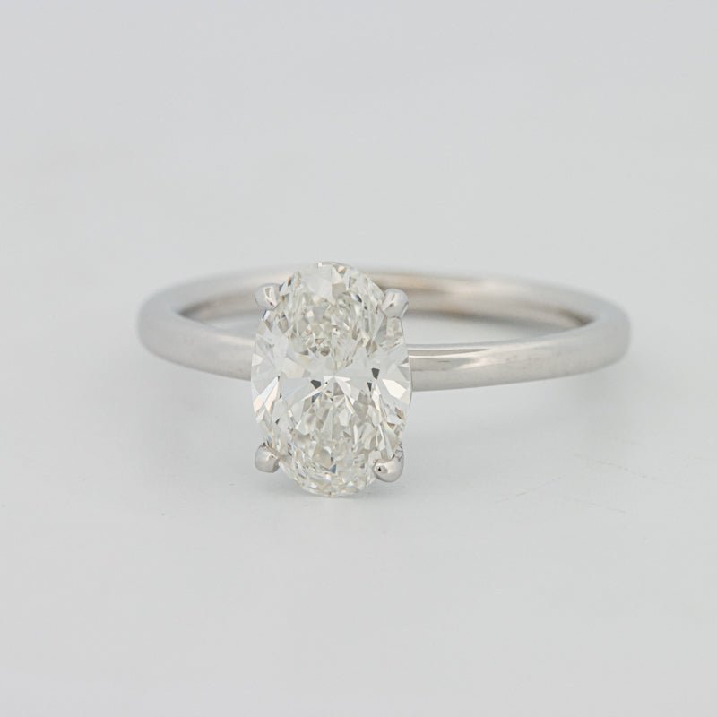1 CT Classic Oval Cut Solitaire (LG) - ZIZOV DIAMONDS