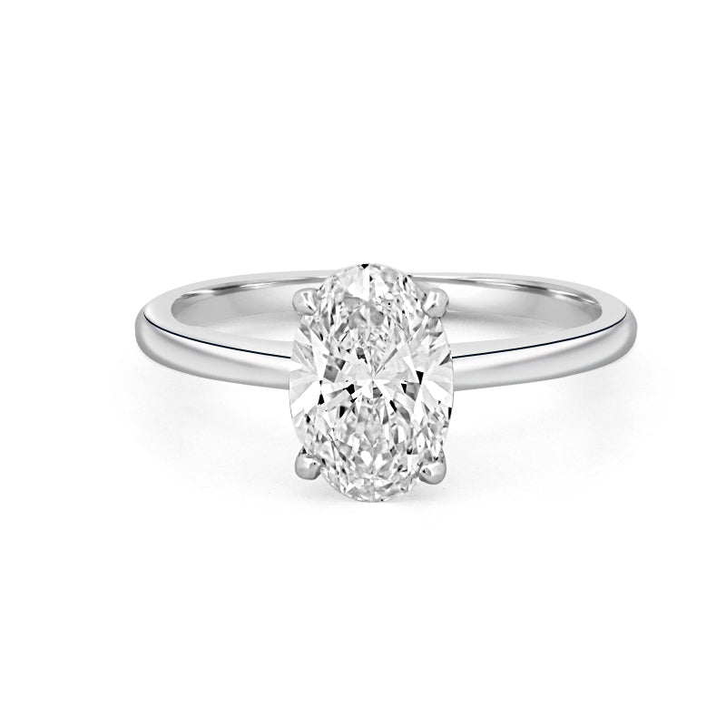 1 CT Classic Oval Cut Solitaire (LG) - ZIZOV DIAMONDS