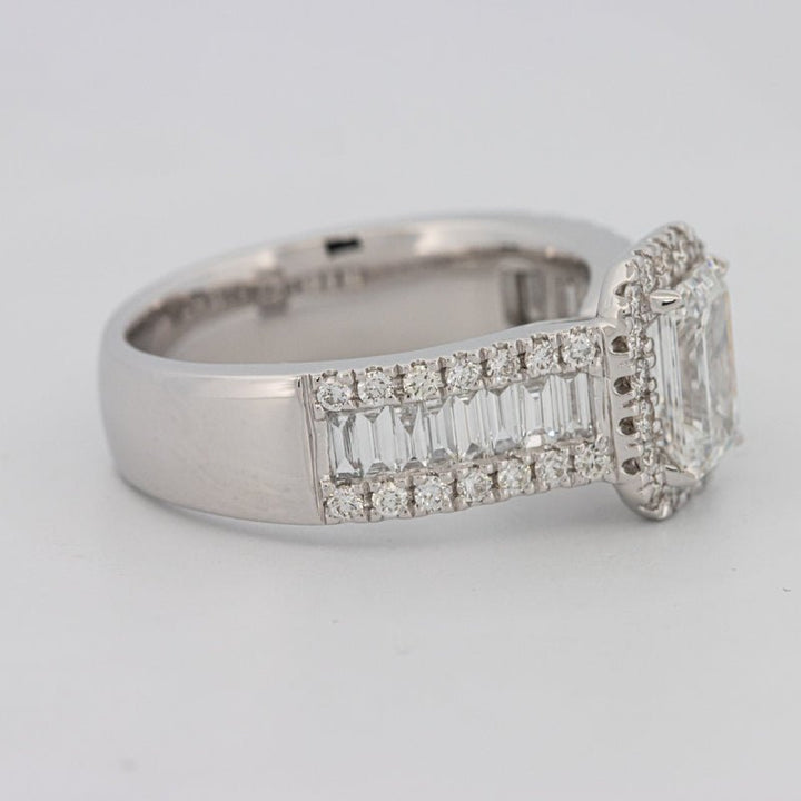 1 CT Emerald Cut Baguette Ring (LG) - ZIZOV DIAMONDS