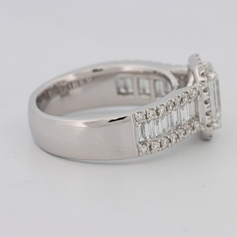 1 CT Emerald Cut Baguette Ring (LG) - ZIZOV DIAMONDS
