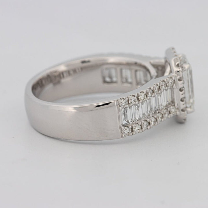 1 CT Emerald Cut Baguette Ring (LG) - ZIZOV DIAMONDS