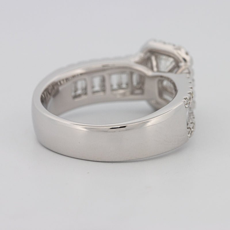 1 CT Emerald Cut Baguette Ring (LG) - ZIZOV DIAMONDS