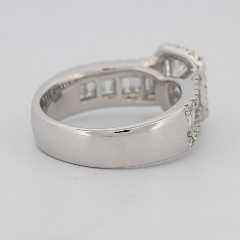 1 CT Emerald Cut Baguette Ring (LG) - ZIZOV DIAMONDS