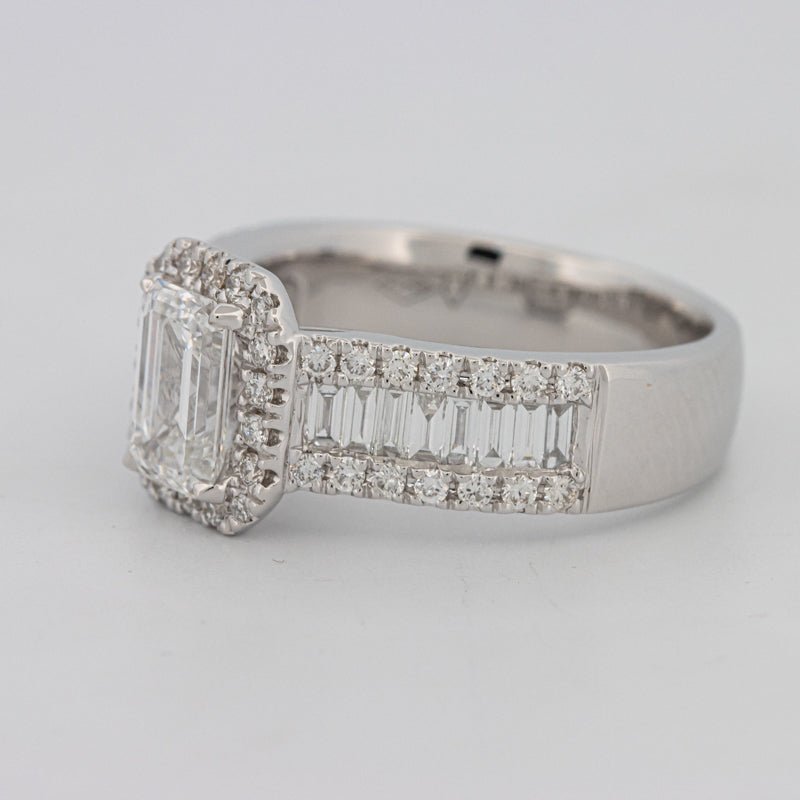 1 CT Emerald Cut Baguette Ring (LG) - ZIZOV DIAMONDS
