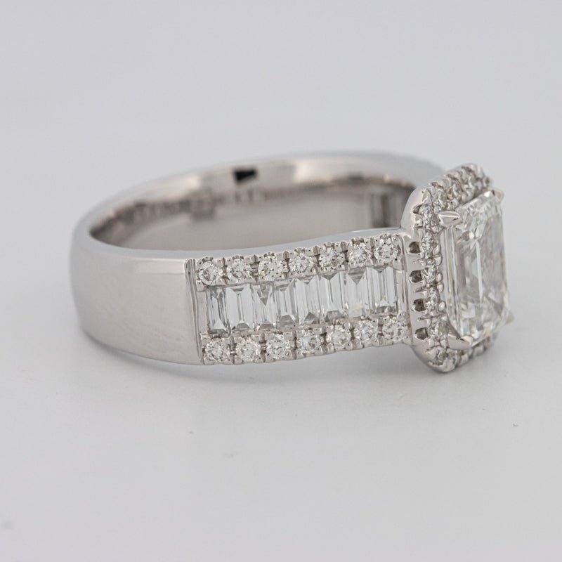 1 CT Emerald Cut Baguette Ring (LG) - ZIZOV DIAMONDS