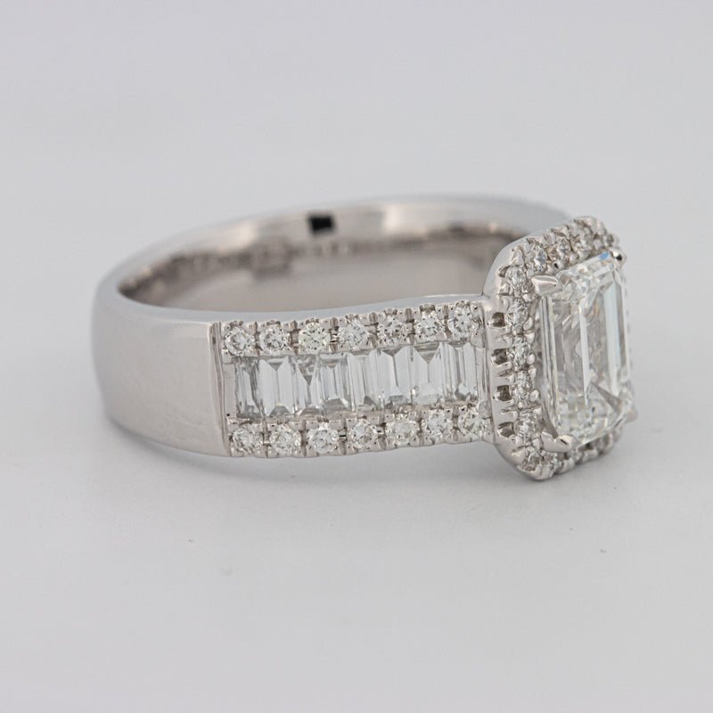 1 CT Emerald Cut Baguette Ring (LG) - ZIZOV DIAMONDS