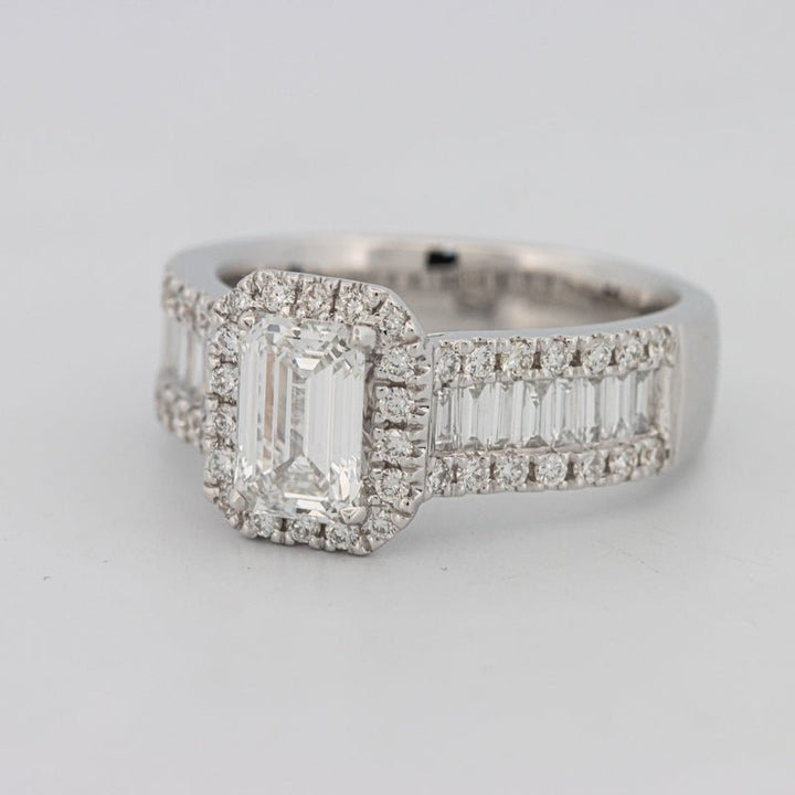 1 CT Emerald Cut Baguette Ring (LG) - ZIZOV DIAMONDS