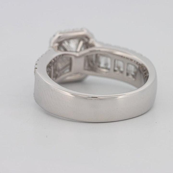 1 CT Emerald Cut Baguette Ring (LG) - ZIZOV DIAMONDS