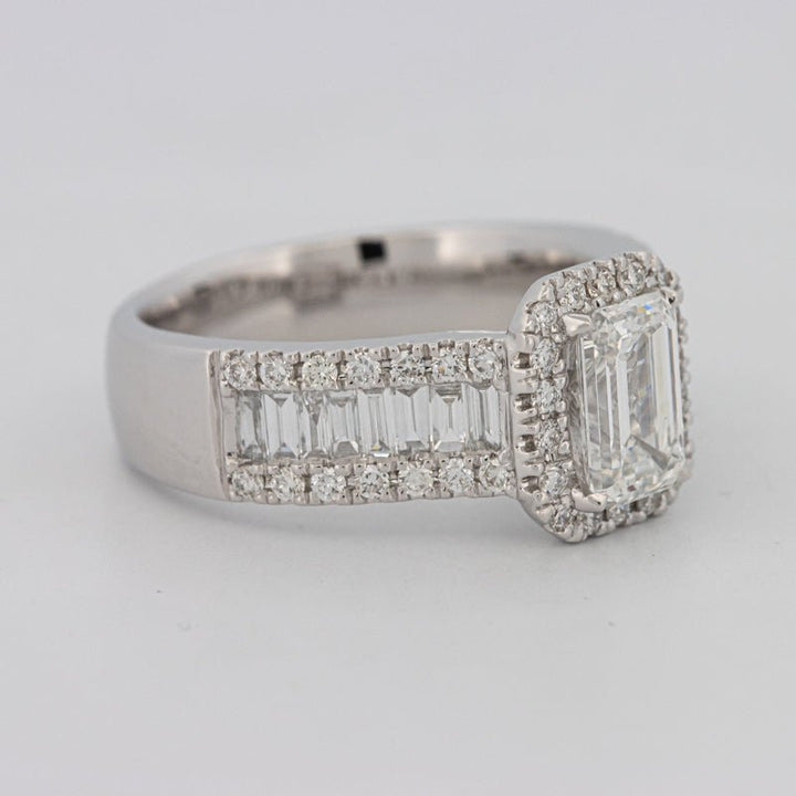 1 CT Emerald Cut Baguette Ring (LG) - ZIZOV DIAMONDS