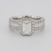 1 CT Emerald Cut Baguette Ring (LG) - ZIZOV DIAMONDS