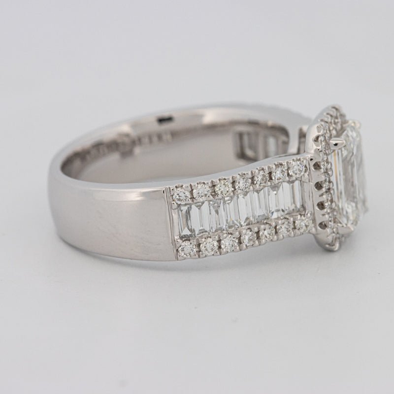 1 CT Emerald Cut Baguette Ring (LG) - ZIZOV DIAMONDS
