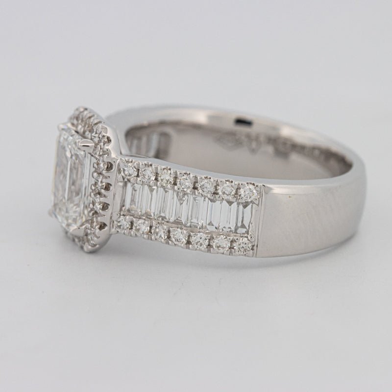 1 CT Emerald Cut Baguette Ring (LG) - ZIZOV DIAMONDS