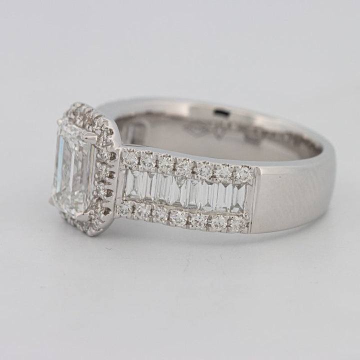 1 CT Emerald Cut Baguette Ring (LG) - ZIZOV DIAMONDS