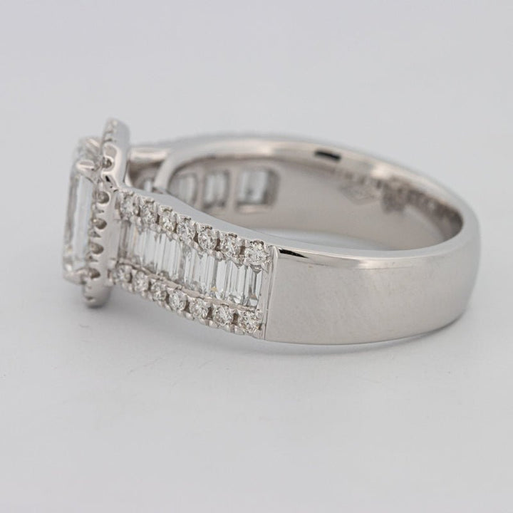 1 CT Emerald Cut Baguette Ring (LG) - ZIZOV DIAMONDS