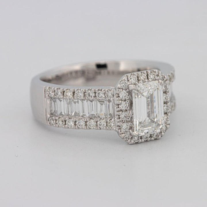 1 CT Emerald Cut Baguette Ring (LG) - ZIZOV DIAMONDS
