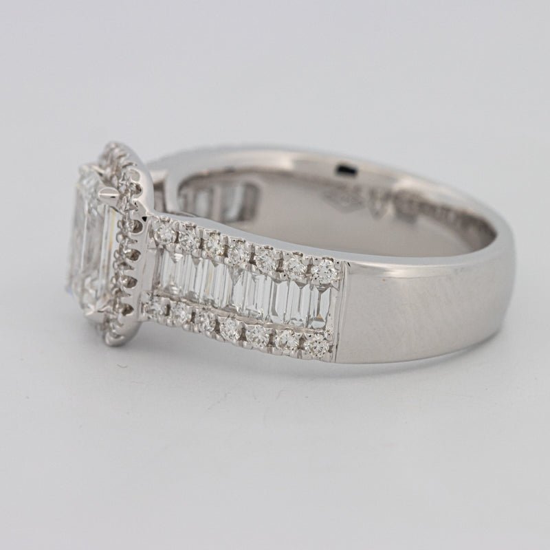 1 CT Emerald Cut Baguette Ring (LG) - ZIZOV DIAMONDS