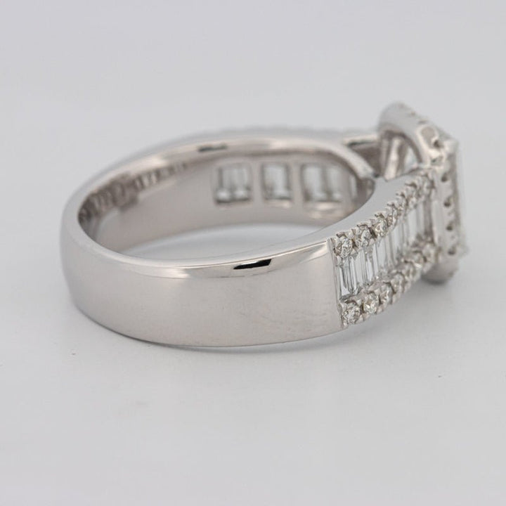 1 CT Emerald Cut Baguette Ring (LG) - ZIZOV DIAMONDS