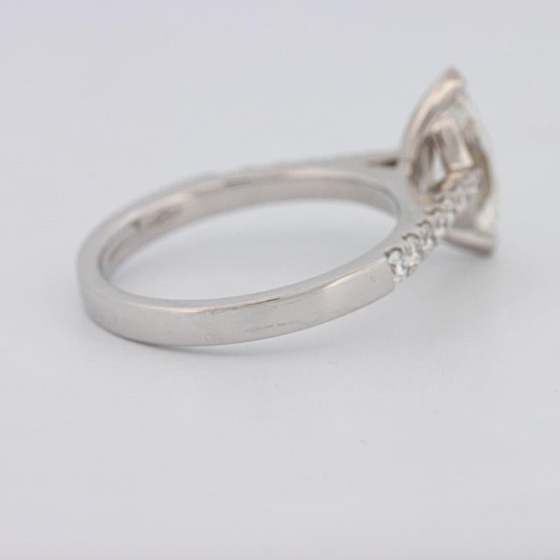 1 CT Marquise Solitaire Pavé Ring - ZIZOV DIAMONDS