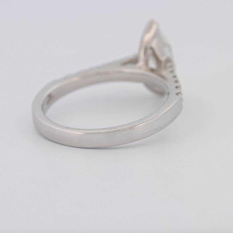 1 CT Marquise Solitaire Pavé Ring - ZIZOV DIAMONDS